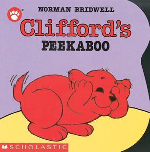 Peekaboo 现货 大红狗躲猫猫 平装 book Clifford Board