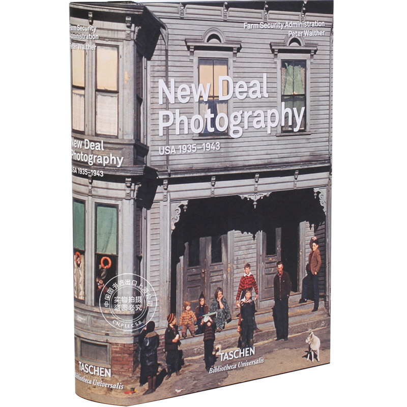 现货美国新政时期摄影集英文原版 New Deal Photography: USA 1935-1943摄影艺术书 Taschen塔森摄影参考书