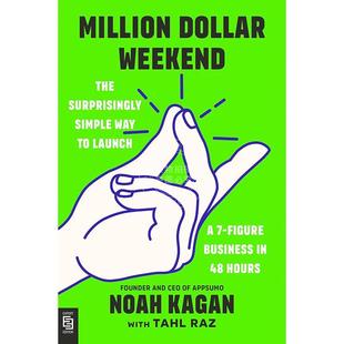 Noah Kagan 英文原版 预售 Dollar 周末 Million Weekend 百万美元