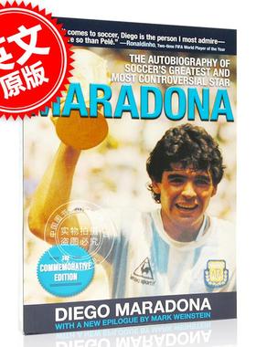 现货 马拉多纳自传 伟大且有争议的足球明星 英文原版 Maradona: The Autobiography of Soccer's Greatest and Most Controversia