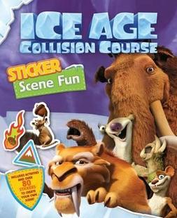 Ice Age 现货 Scene 英文原版 Sticker Fun 冰河世纪5贴纸场景乐趣