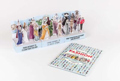 现货 时间线系列:时尚流行史 拼插展示立体书 英文原版 Terrific Timelines:Fashion 时尚潮流服装服饰发展史介绍绘本 进口读物