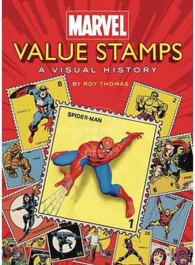 漫威超值邮票 视觉历史指南 英文原版 Marvel Value Stamps: A Visual History