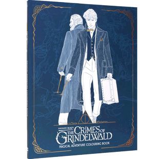 现货 神奇动物在哪里2：格林德沃之罪 魔法冒险涂色书 英文原版 Fantastic Beasts:Crimes of Grindelwald 哈利波特 纽斯特卡曼