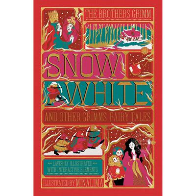 白雪公主与七个小矮人 精装彩绘机关手工立体书 MinaLima工作室设计珍藏童话故事 英文原版 Snow White and Other Grimms' Fairy T