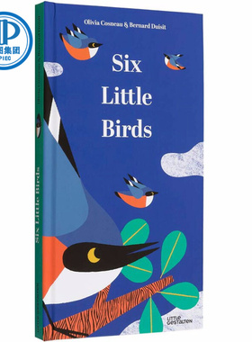 现货 六只飞鸟 英文原版Six Little Birds - Pop-up Book 立体书