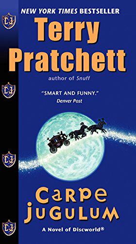 现货 扼住咽喉 英文原版 Carpe Jugulum A Novel of Discworld 碟形世界 Terry Pratchett 特里普拉切特 科幻奇幻小说 进口图书