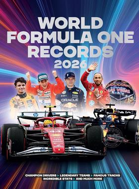 2026 年世界一级方程式赛车纪录 Bruce Jones 英文原版 World Formula One Records 2026