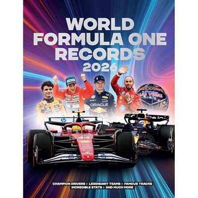 2026 年世界一级方程式赛车纪录 Bruce Jones 英文原版 World Formula One Records 2026