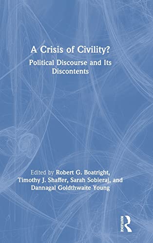 预售 按需印刷 A Crisis of Civility?