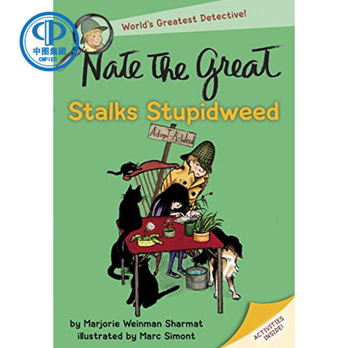 现货 【英文原版】Nate the Great Stalks Stupidweed了不起的小侦探内特#9