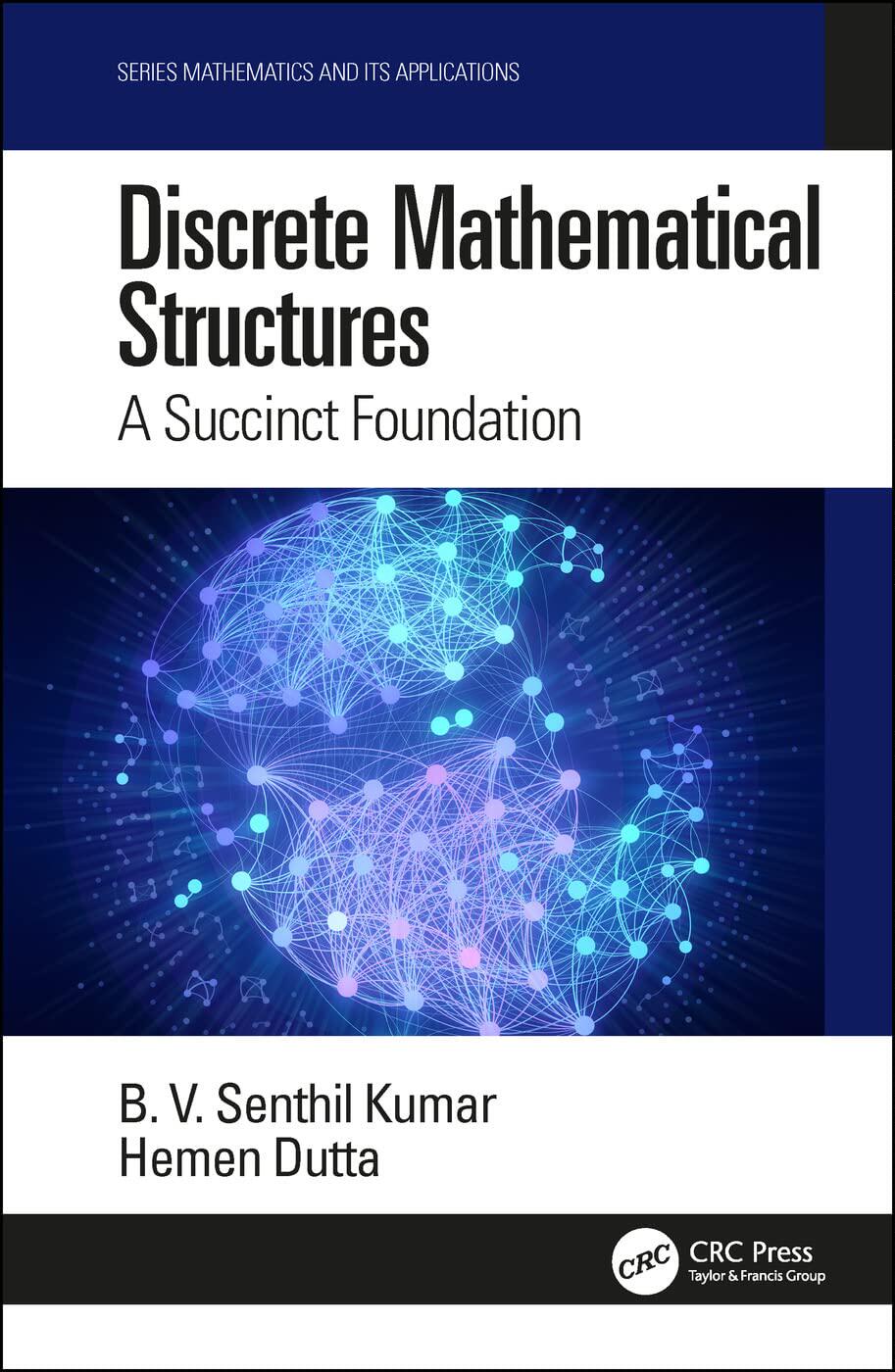 【预售 按需印刷】 Discrete Mathematical Structures