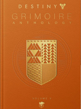 命运简史第五卷 皮革精装收藏版 英文原版 Destiny Grimoire Anthology 5 经典卡片风格 Bungie暴雪出品