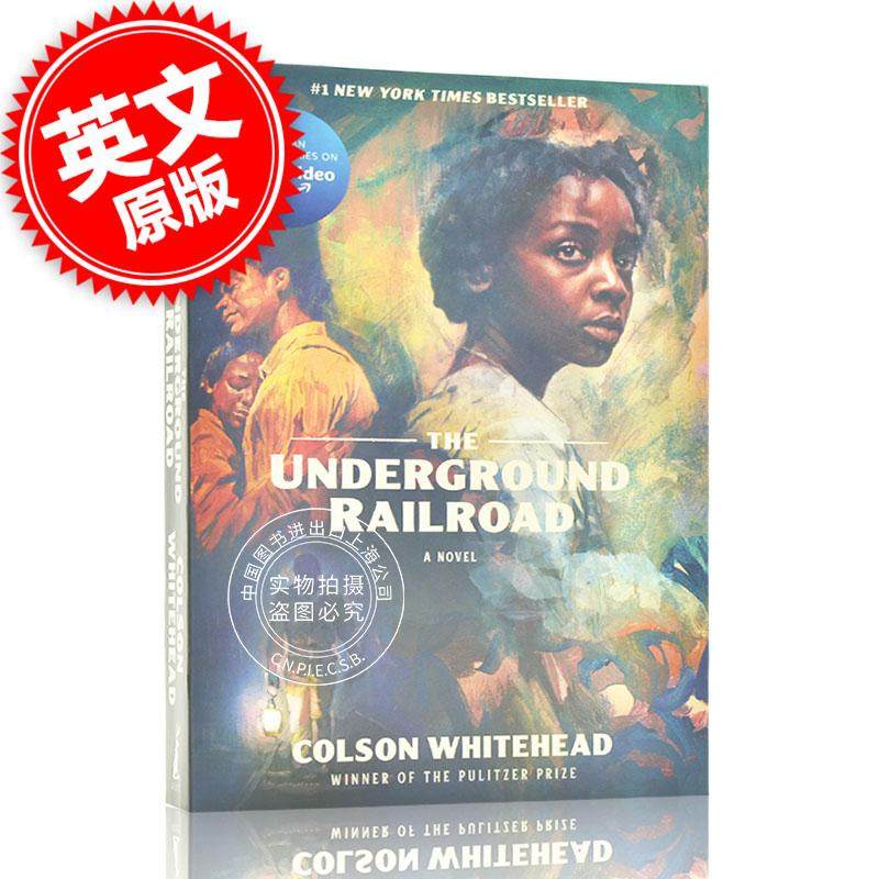 现货 地下铁道电影封面版英文原版 the underground railroad 科尔森