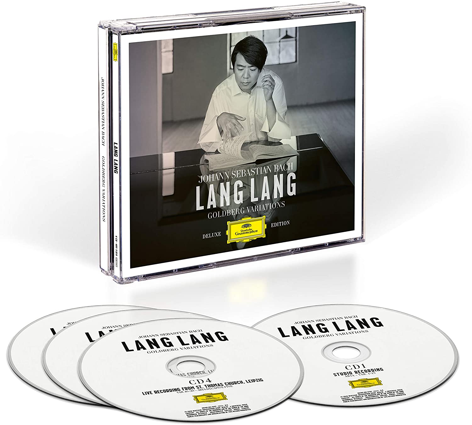 现货 中图音像[进口CD] 郎朗演奏 Bach 巴赫 哥德堡变奏曲 4CD