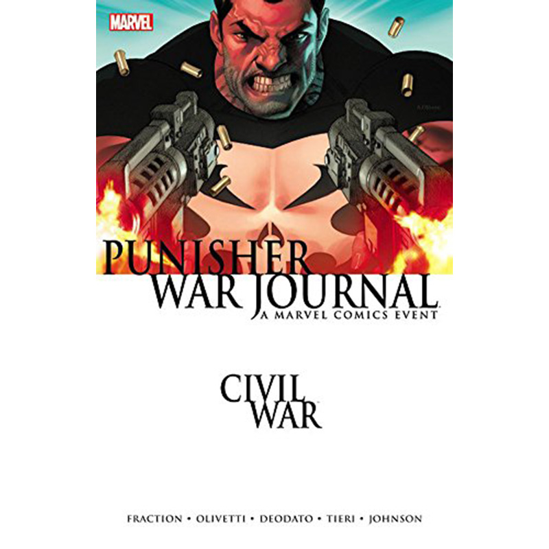 现货 Civil War: Punisher War Journal 英文原版 漫威内战 惩罚者 进口美漫