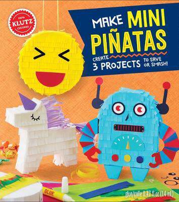 现货 手工书：制作小小皮纳塔 纸玩具 进口儿童玩具书 英文原版 [kluzt] Make Mini Pinatas