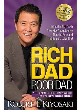 预售 富爸爸穷爸爸 Robert Kiyosaki 罗伯特·清崎 英文原版 Rich Dad Poor Dad