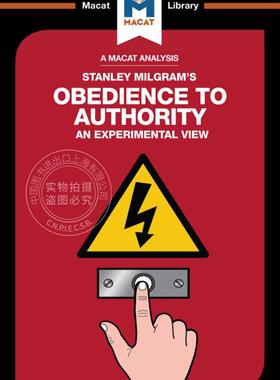 预售 按需印刷 斯坦利&middot;米尔格兰姆对权威服从的实验分析An Analysis of Stanley Milgram's Obedience to Authority