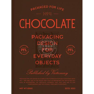 预售 包装人生：巧克力 英文原版 艺术画册 Packaged for Life: Chocolate