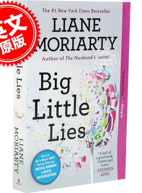 现货 大小谎言 英文原版 Big Little Lies by Liane Moriarty 莉安·莫里亚蒂 同名美剧小说版 妮可·基德曼主演 悬疑