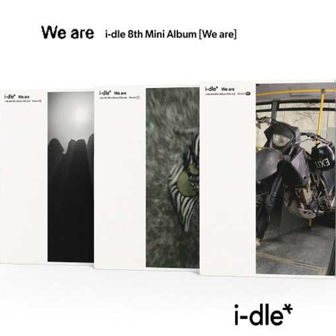 I-DLE / 第八张迷你专辑 8th Mini Album [We Are]WE版首批带海报