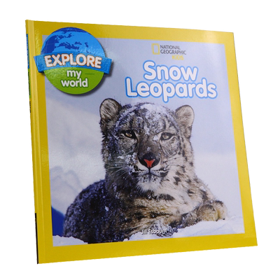 现货 Explore My World Snow Leopards儿童英语启蒙绘本 少儿科普百科