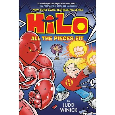 希罗系列第6册：所有碎片归位 儿童读物图画书 Judd Winick 英文原版 Hilo Book 6: All the Pieces Fit 7-10岁