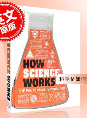 现货 科学是如何运作的：可视化图解案例 英文原版 How Science Works: The Facts Visually Explained 精装 DK百科系列