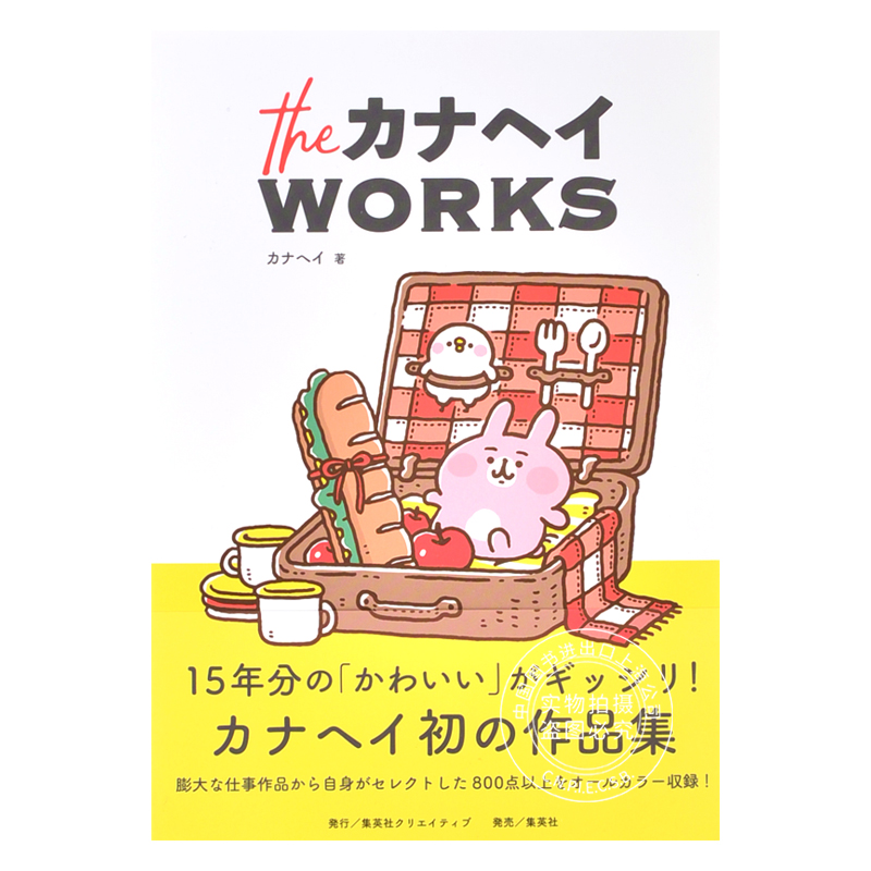 现货进口日文作品集 theカナヘイ WORKS-封面