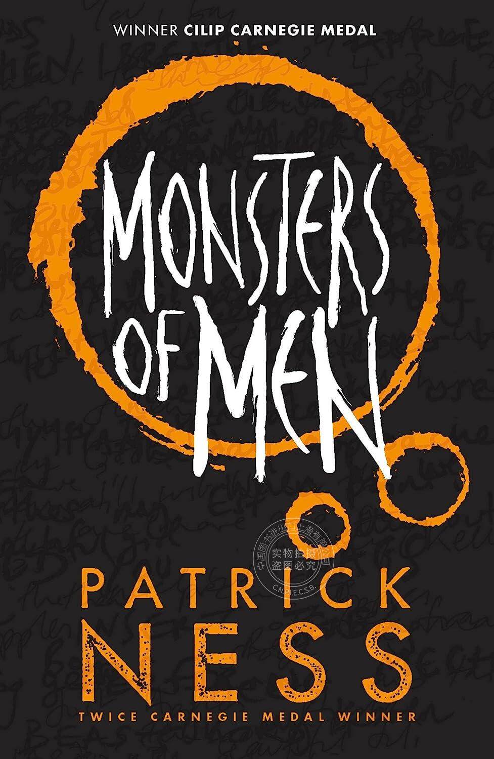 混沌行走3 燃烧的土地 帕特里克·内斯 科幻小说 英文原版 Monsters of Men - 实物图