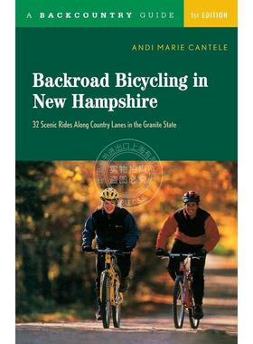 预售 按需印刷 Backroad Bicycling in New Hampshire