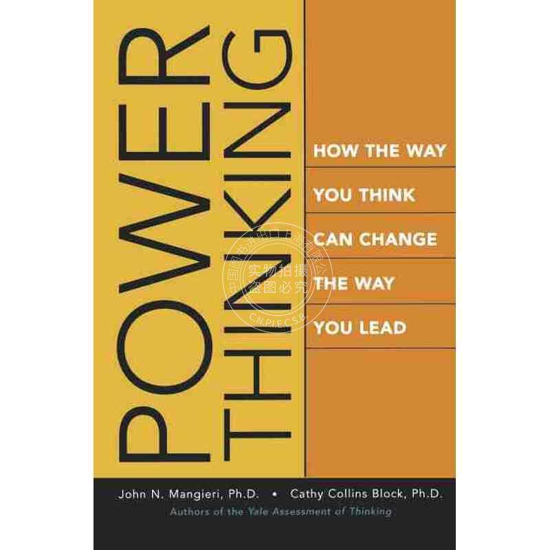 预售 按需印刷动力思维:你的思维方式如何改变你的领导方式Power Thinking: How The Way You Think Can Change The Way You Lead
