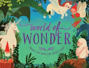 现货 世界奇迹儿童科普绘本纸板书英文原版World of Wonder: Tummy Time Book and Growth Chart 0-3岁