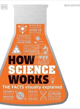 现货 科学是如何运作的：可视化图解案例新版 DK出版社 英文原版 How Science Works: The Facts Visually Explained 新书预订