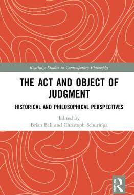 预售 按需印刷 The Act and Object of Judgment