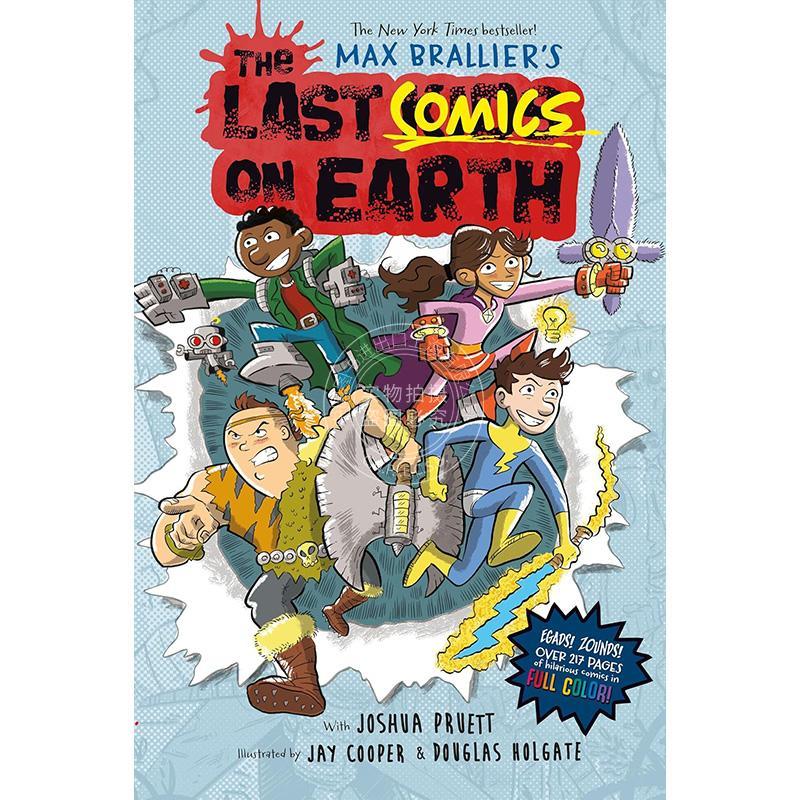 地球最后的孩子 英文原版 漫画版 儿童漫画故事小说 8-12岁The Last Comics on Earth: From the Creators of The Last Kids on Ea