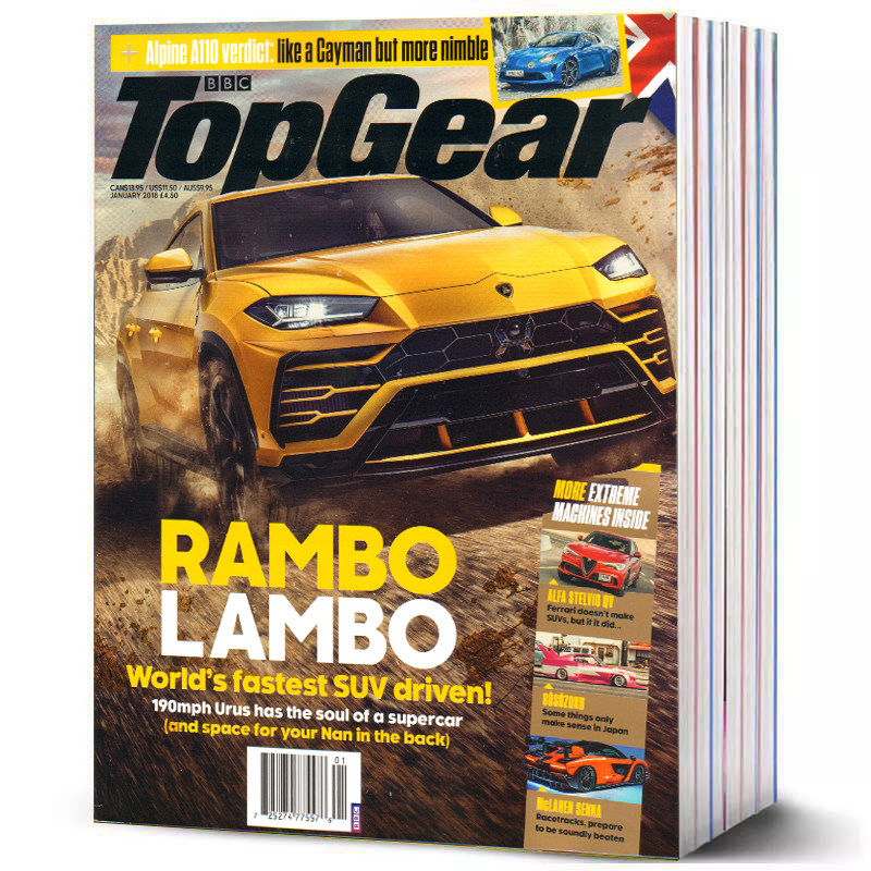 【全年订阅】英国广播公司汽车杂志 BBC Top Gear Magazine