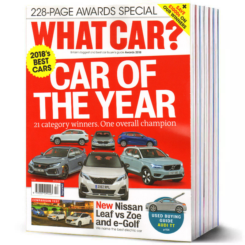 【全年订阅】汽车世界 What Car 全年报刊杂志