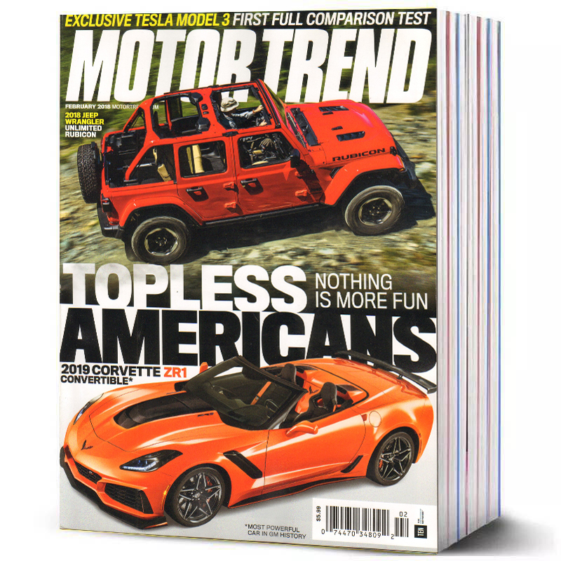 【全年订阅】汽车趋向 Motor Trend全年报刊杂志