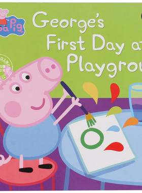 现货 小猪佩奇 粉红猪小妹 英文原版 Peppa Pig: George at Playgroup 乔治在幼儿园 绘本故事 3-6岁宝宝 ladybird 小瓢虫出品