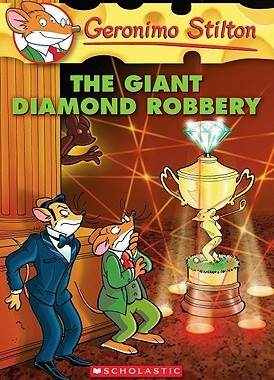 现货 GERONIMO STILTON #44: THE GIANT DIAMOND ROBBERY
