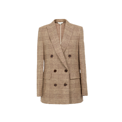 CARABLUE气质通勤格纹百搭上衣KB221MWJ0018