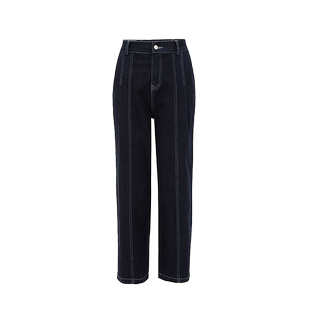 cara blue 喀啦 女裤 女装时尚休闲百搭高腰KB221MJP0002