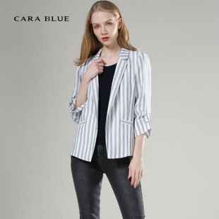 CARABLUE正品 原创设计通勤百搭女上衣KC201MWJ0027