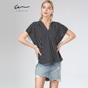 原创设计时尚 cara 衬衫 喀啦 KB191MWB0073 blue