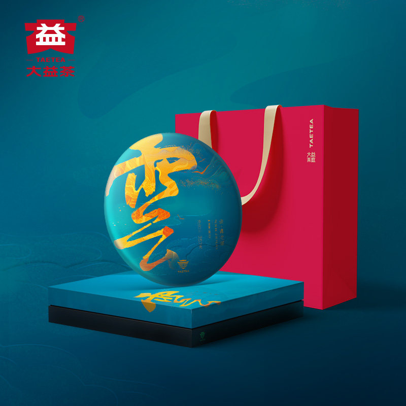 大益普洱茶 云.露之源普洱熟茶357g云南送礼茶叶礼盒自饮礼赠,茶,普洱,淘宝优惠券,粉丝福利购,淘宝优惠卷