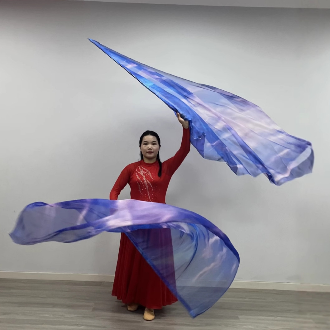 新款赞美旗舞台服装演出道具