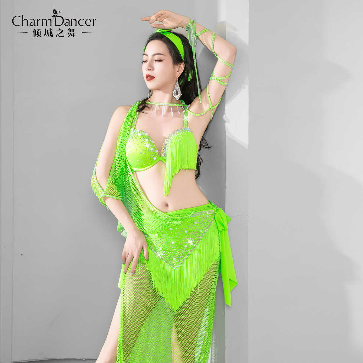 倾城之舞新款肚皮舞表演服
