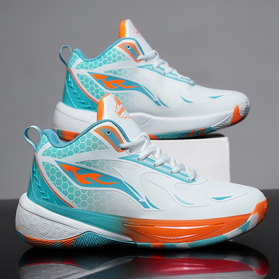 【品牌特卖】篮球运动鞋皮面球鞋